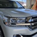 トヨタ ランドクルーザープラド サイド・リアガラス コーティング