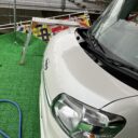 ダイハツ タント ボディ磨き