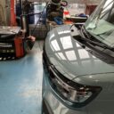 ダイハツ タントファンクロス ボディ磨き