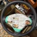 SDGs スペーシアカスタム ステアリング補修