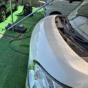 ダイハツ ムーブキャンバス ボディ磨き