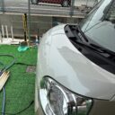 ダイハツ ムーブキャンバス ボディ磨き