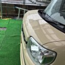 スズキ スペーシア ボディ磨き