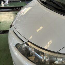 トヨタ　エスティマ　ガラスコーティング