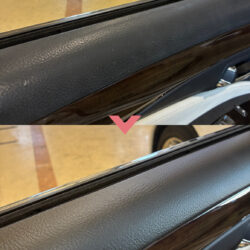 レクサス LS600h 内張 ベタつき除去じょk